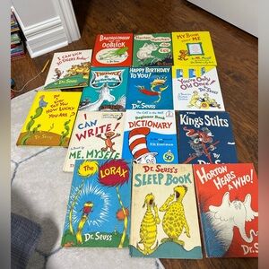 📚 Vintage Dr. Seuss Book Lot – Large Format, Mostly Matte Covers (15 Books)